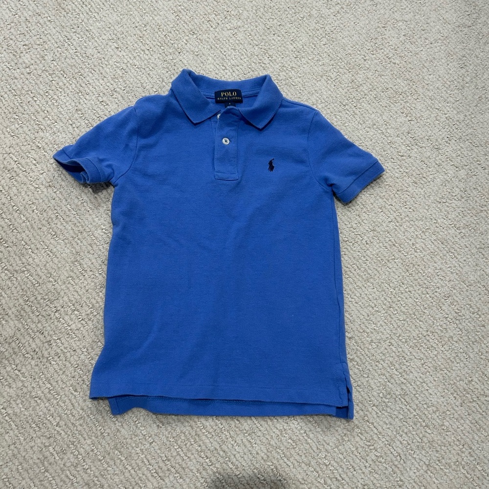 Polo by Ralph Lauren Kids Royal Blue Polo Shirt--Size 6